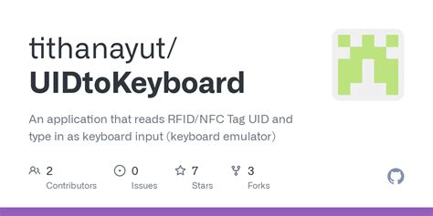 smart card reader keyboard emulation|tithanayut/UIDtoKeyboard .